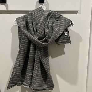 Cotton blanket scarf